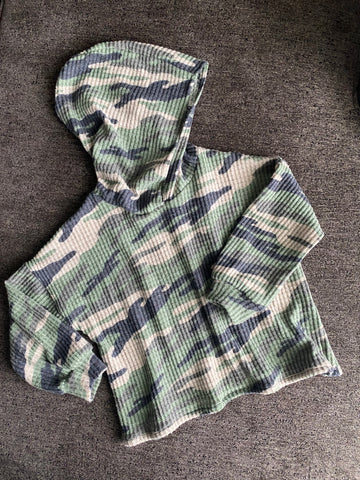 Oversized style, Camo hoodie